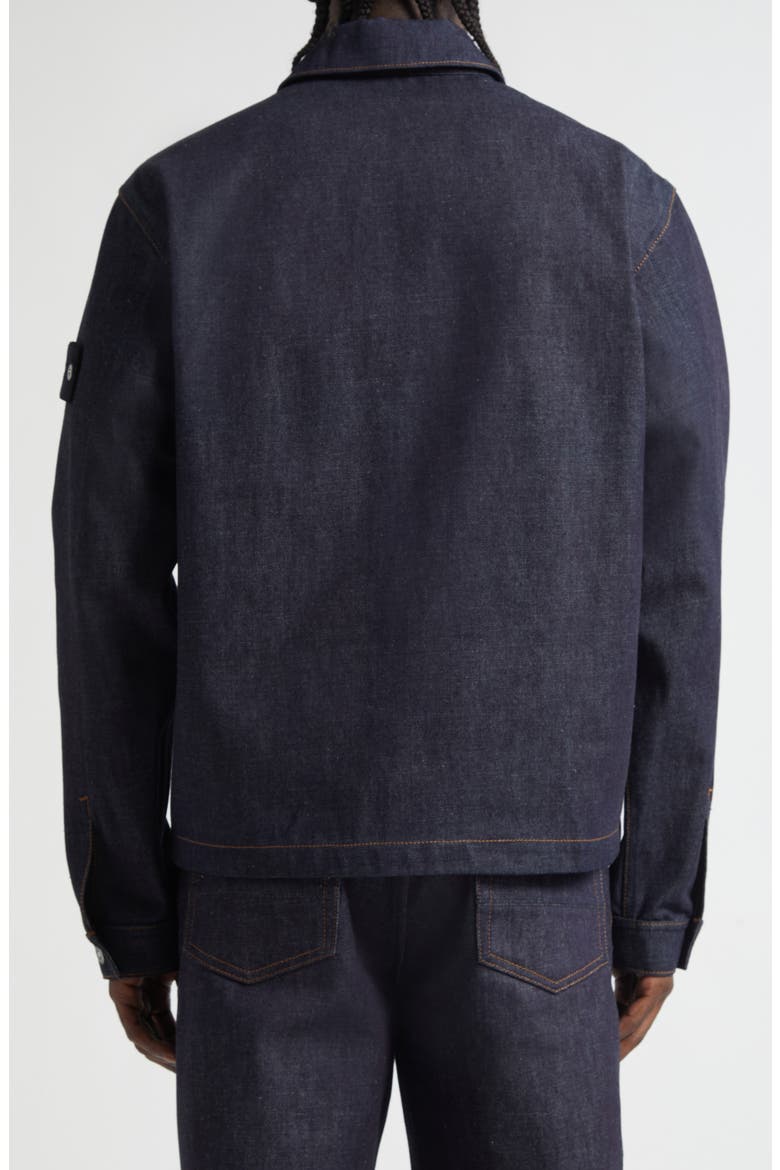 Denim Jacket, Alternate, color, VJ200 INDIGO DENIM-RAW