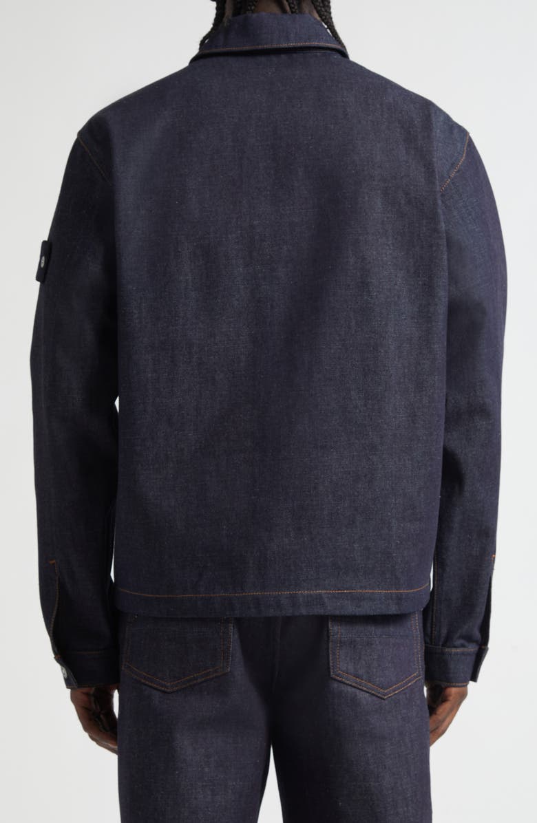 Stone Island Denim Jacket, Alternate, color, Vj200 Indigo Denim-Raw