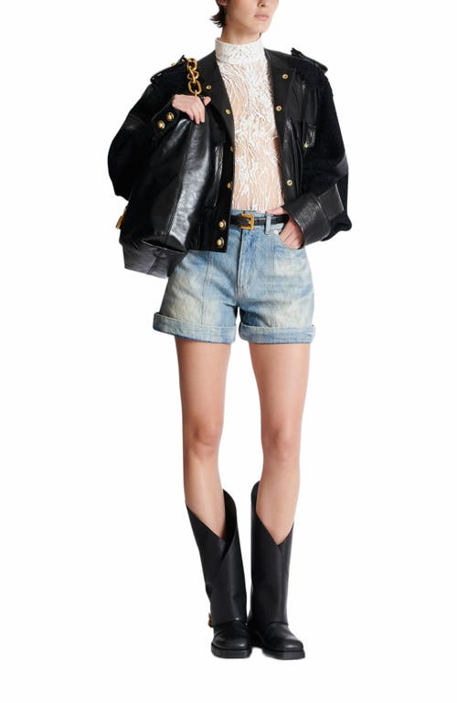 Balmain Long-sleeved Lace Body