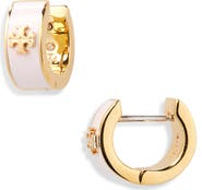 Tory Burch Icon Huggie Earrings