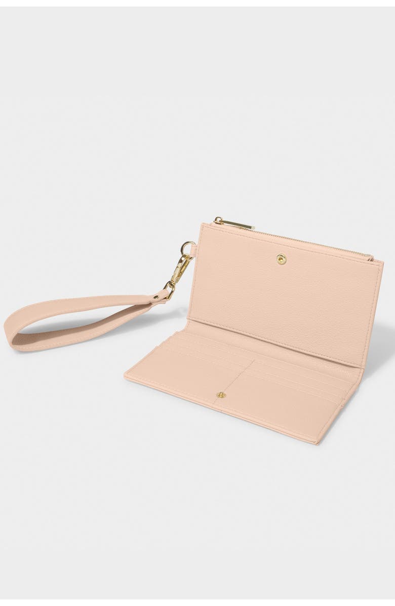 Katie Loxton Zana Wristlet Wallet, Alternate, color, Nude Pink