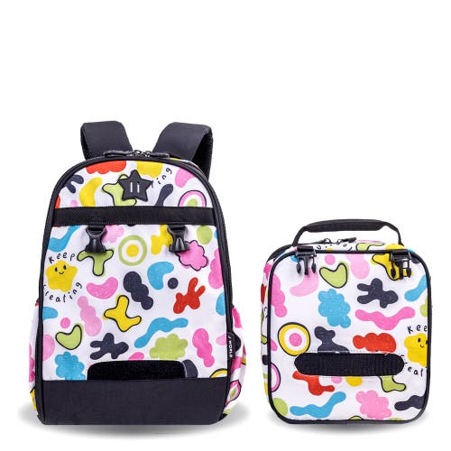 J World Duet Kid's 16" Backpack With Detachable Lunch Box For School
