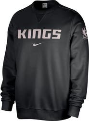 Nike Men's Nike Black Sacramento Kings Courtside Standard Issue Performance Pullover Sweatshirt
