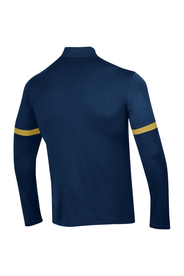 Men's Under Armour Navy Notre Dame Fighting Irish 2023 Assist Warm Up Full-Zip Jacket, Alternate, color, Navy