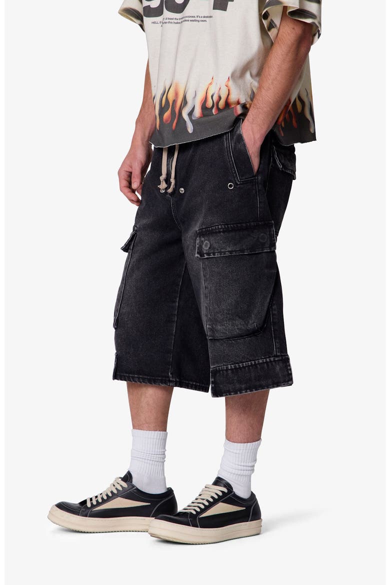 Rave Cargo Shorts, Alternate, color, VINTAGE BLACK
