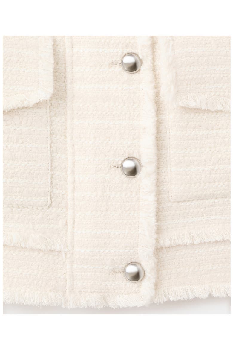 Tweed Jacket, Alternate, color, ECRU