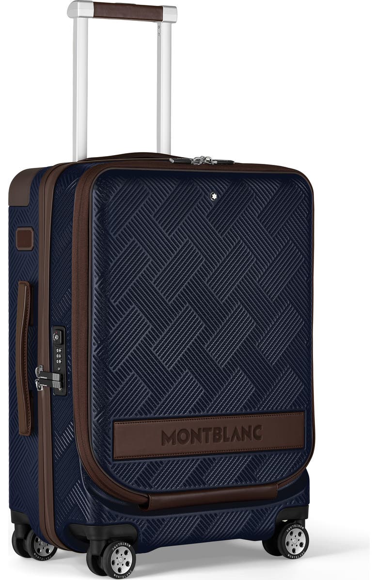 Montblanc MY4810 Extreme 3.0 Cabin Pocket Trolley, Alternate, color, Grey/ Brown