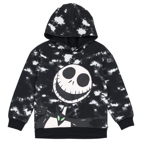 Nightmare Before Christmas Jack Skellington Fleece Hooded Sweatshirt