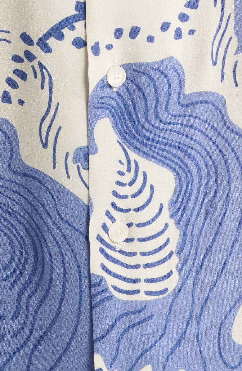 OAS Mystea Rocco Camp Shirt, Alternate, color, Blue