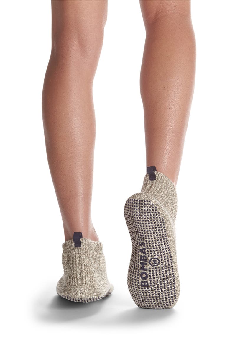 Bombas Marl Knit Gripper Slippers, Alternate, color,