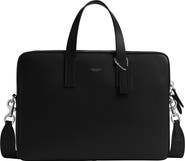 COACH Carlyle Leather Briefcase