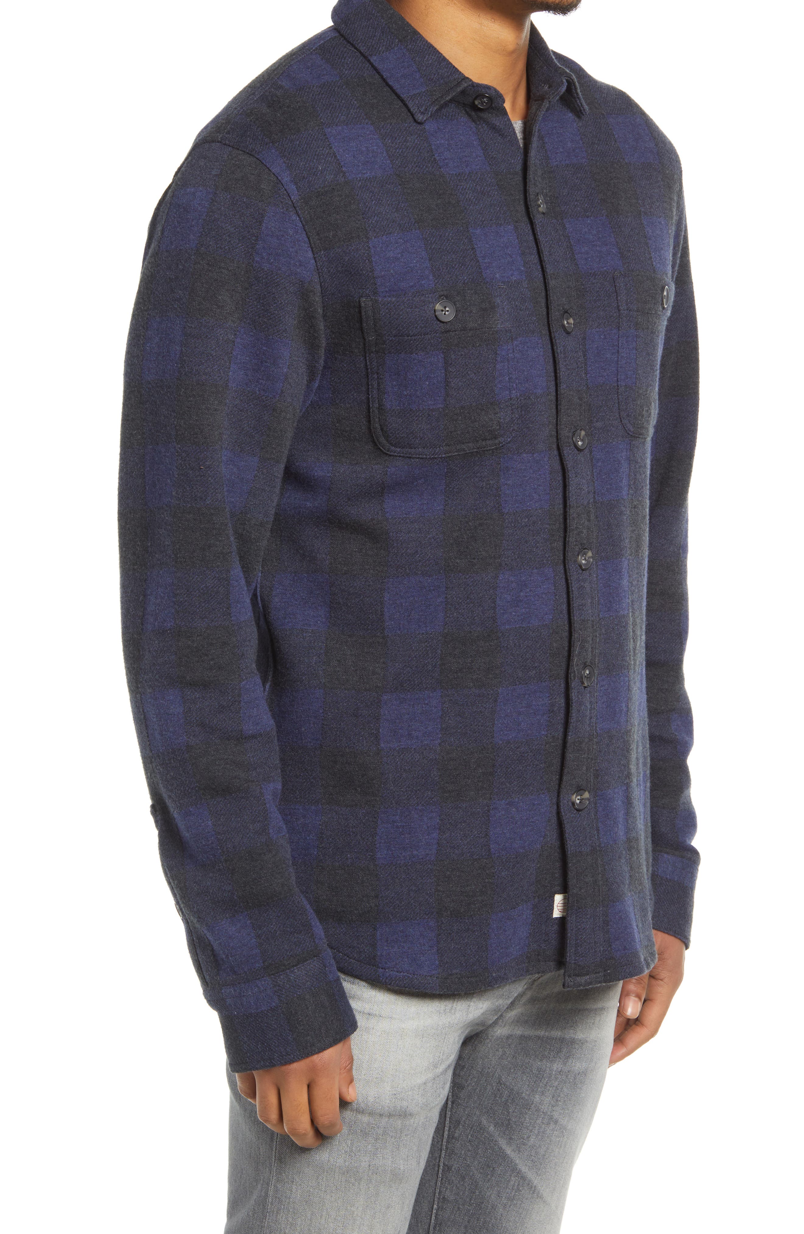 Marine Layer Men's Cotton Blend Shacket (Men) | Nordstrom