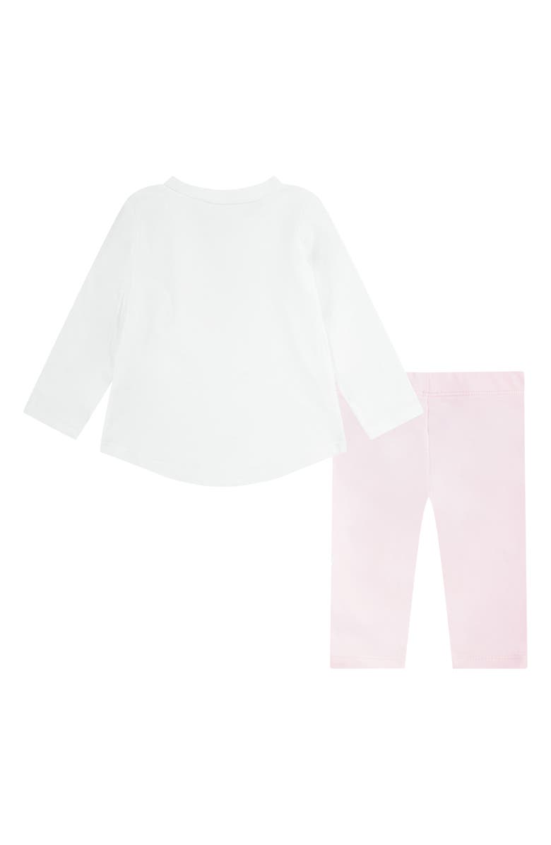 Nike Kids' Long Sleeve Tee & Leggings Set, Alternate, color, Pink Foam