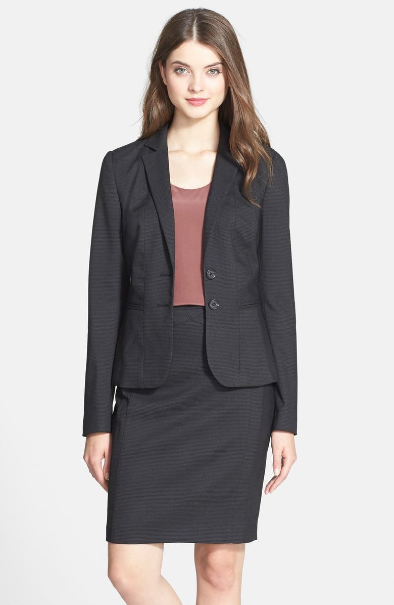 Halogen<sup>®</sup> Seam Detail Suit Jacket, Main, color, 