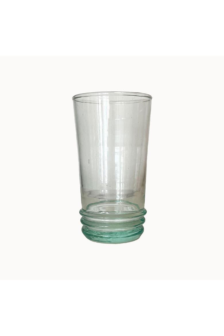 Moroccan Ripple Glass Cup | Set of Two, Main, color, Clear