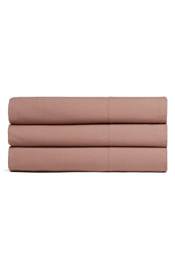 Parachute Percale Top Sheet In Brown