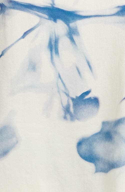 Shop Lunya X Grace Dines Washable Silk Short Pajamas In Whispered Bloom Large