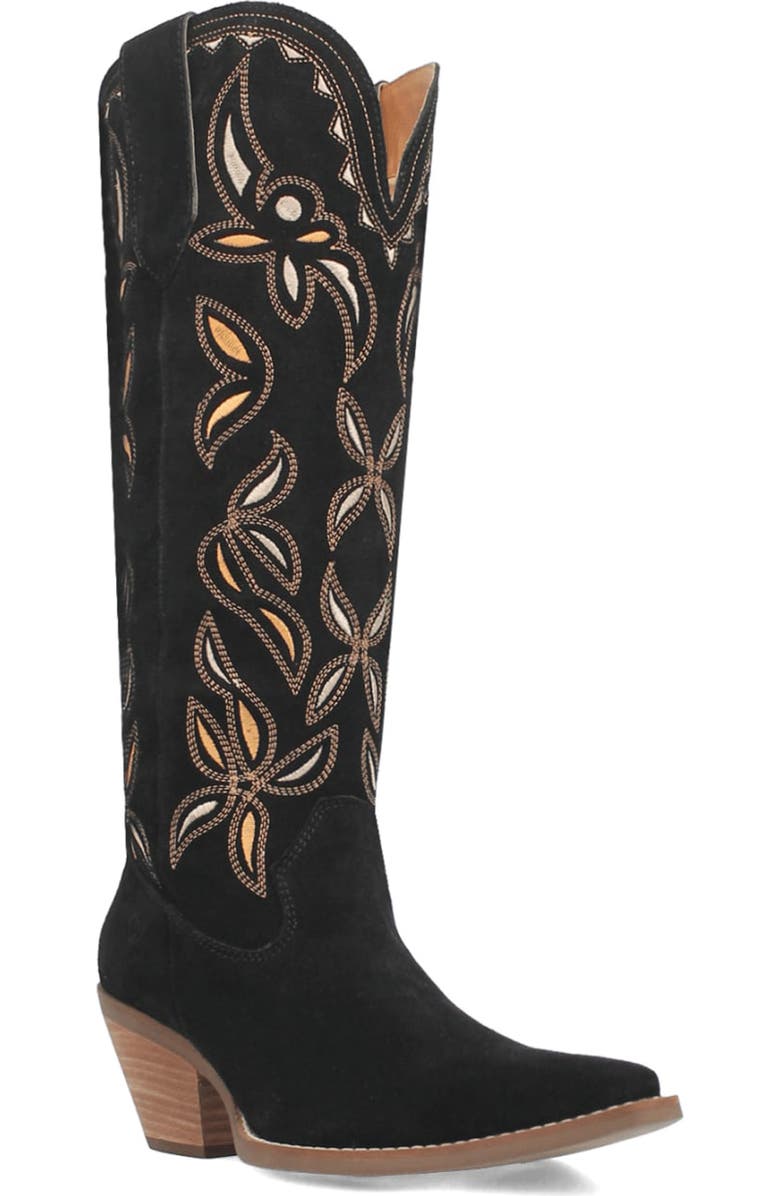 Dingo Bandelera Knee High Western Boot, Main, color,