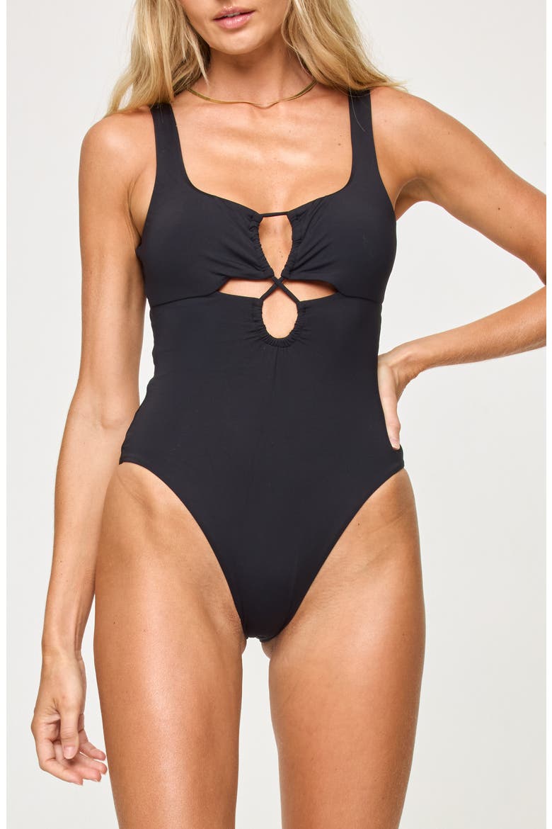 Strappy One-Piece Swimsuit, Main, color, BONDI ONE PIECE CLASSIC