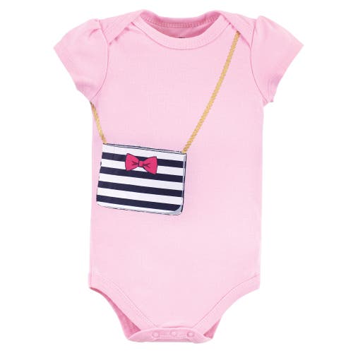 Little Treasure Breathable Cotton Bodysuits In Multi
