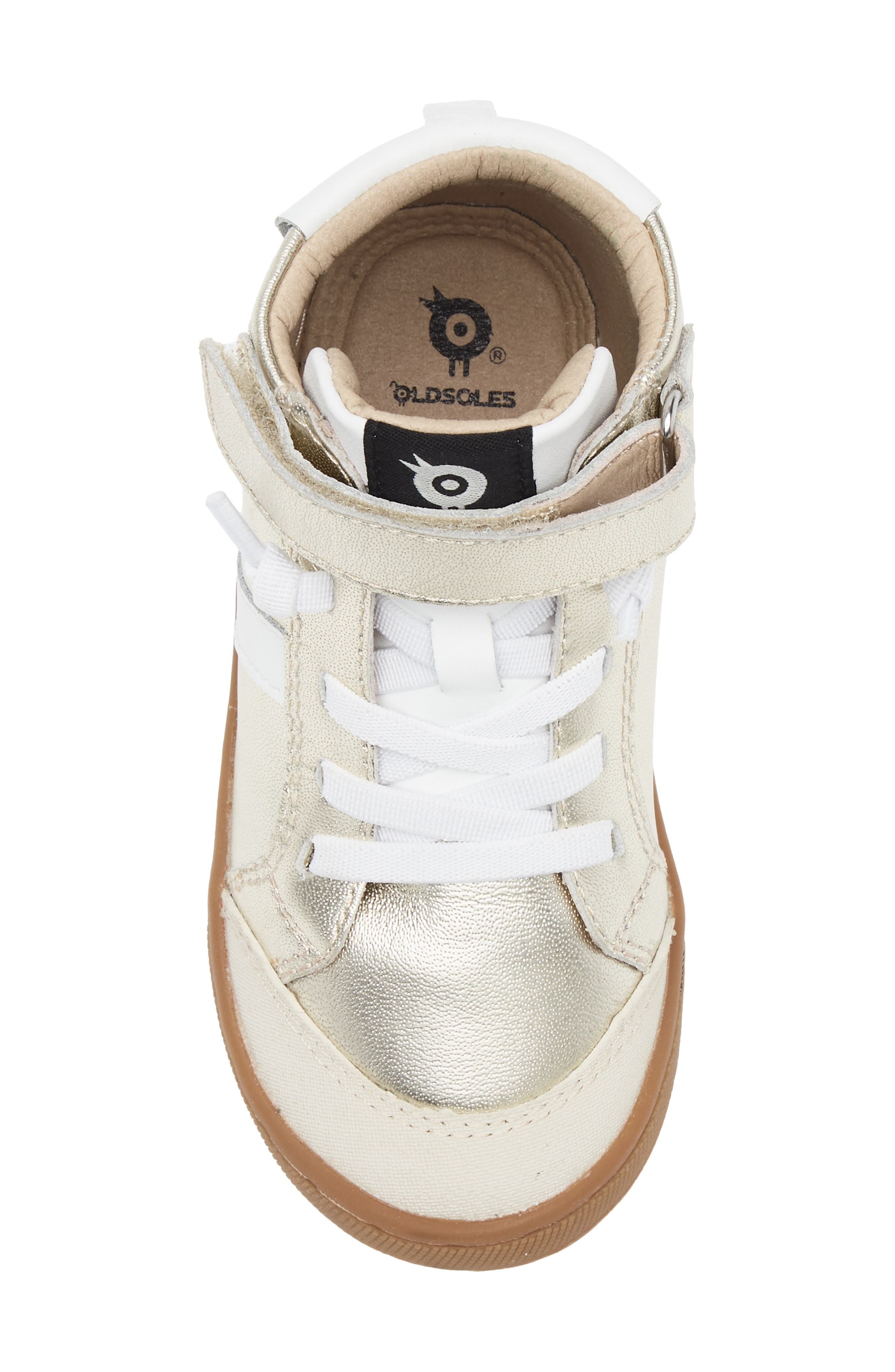 Kids' Urban Roadway High Top Sneaker, Alternate, color, GOLD / SNOW