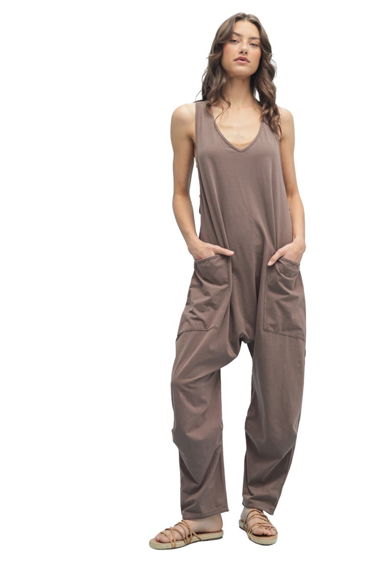 WISHLIST Drop Sleeveless Romper, Alternate, color, 