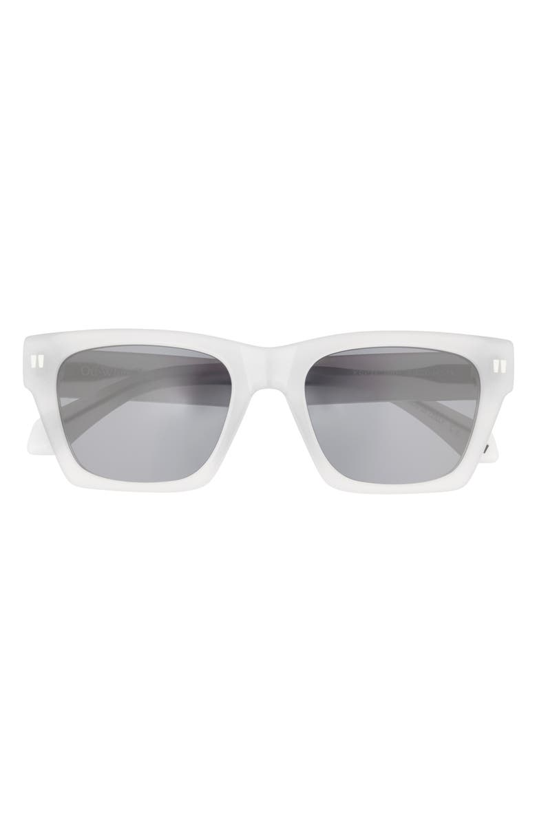 Off-White 53mm Valdez Square Sunglasses, Main, color, 