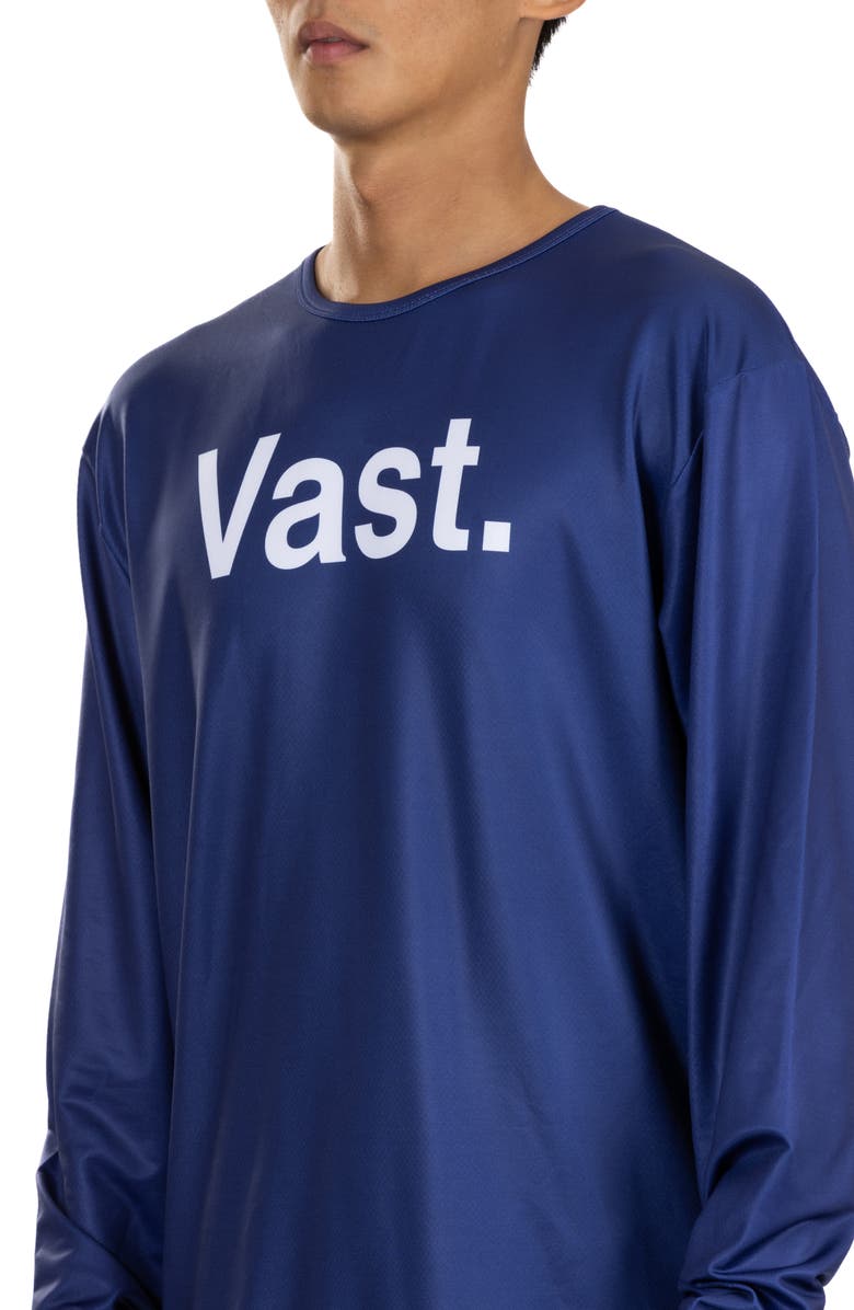 VAST Aqua Terra Team Long Sleeve Performance Graphic T-Shirt, Alternate, color, 