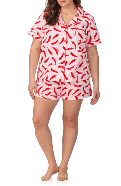 Bedhead Pajamas Print Stretch Organic Cotton Jersey Short Pajamas