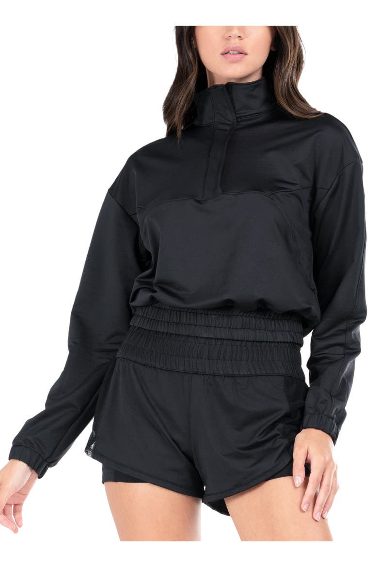 Mock Pullover, Main, color, Black