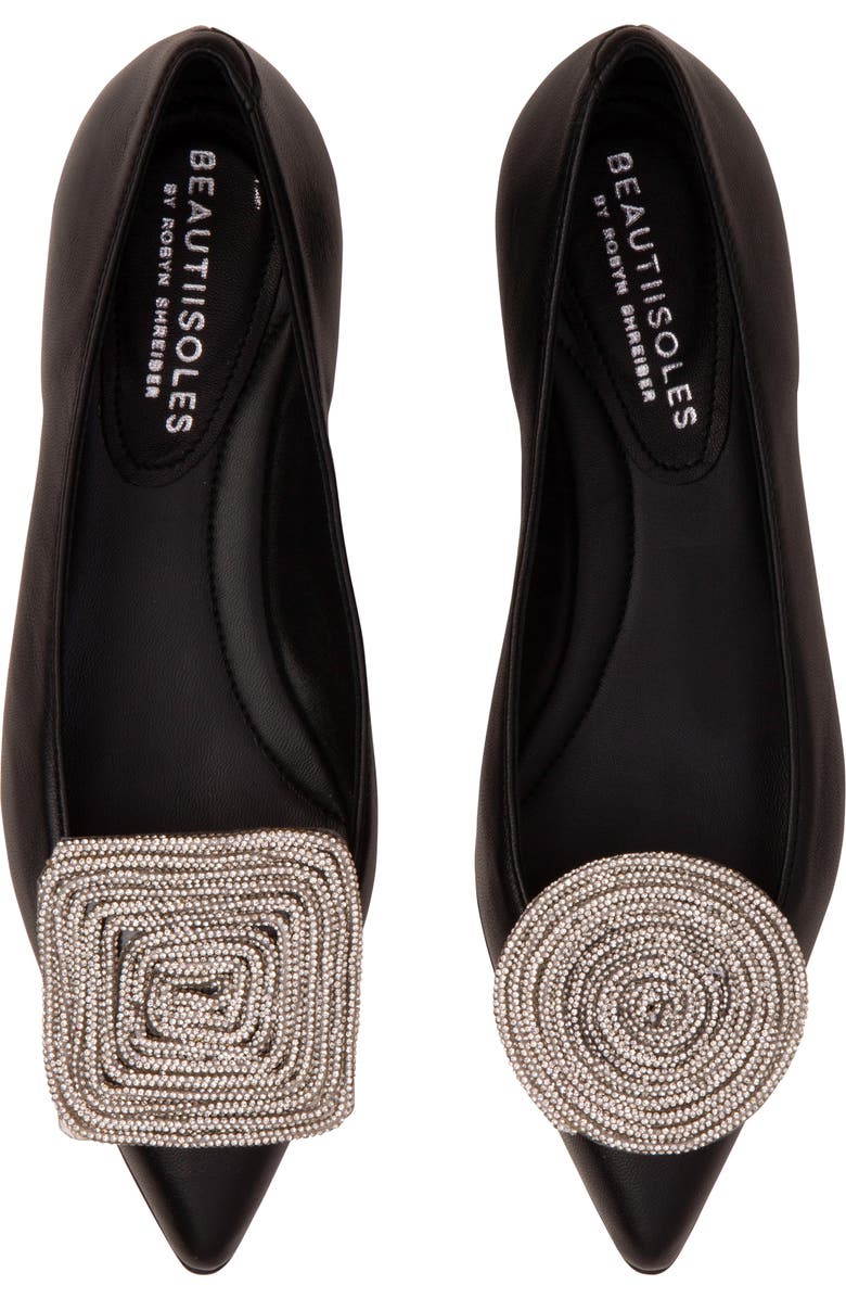 BEAUTIISOLES Bonnie Pointed Toe Ballet Flat, Alternate, color,