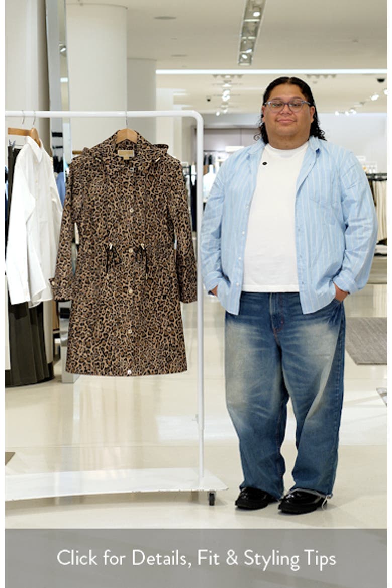 Michael Kors Hooded Trench Coat (Women) | Nordstrom
