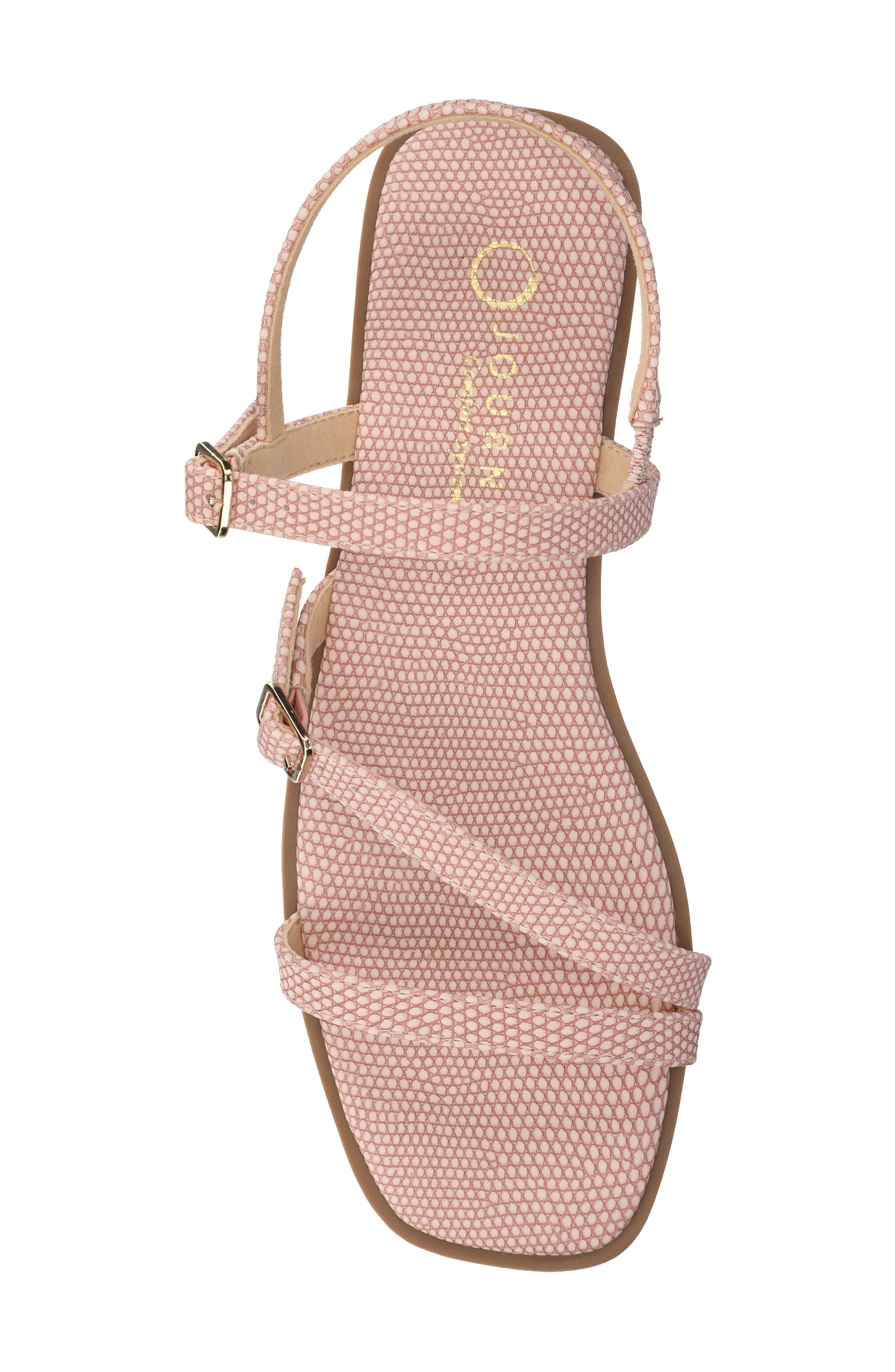 Brianna Sandal, Alternate, color, PINK LIZARD
