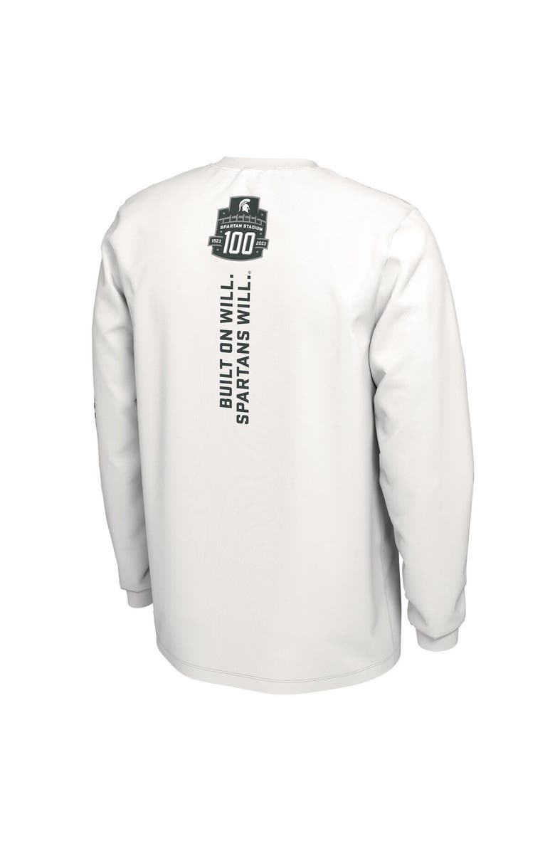 Nike Men's Nike White Michigan State Spartans 2023 Fan Long Sleeve T-Shirt, Alternate, color, 