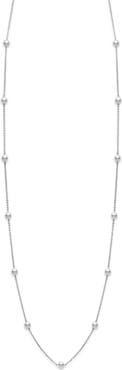 Mikimoto Akoya Pearl Station Necklace
