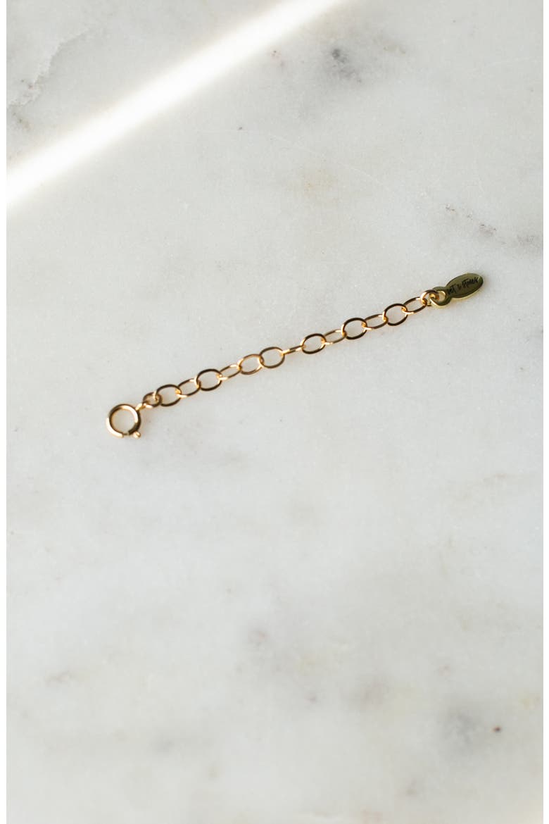 Extender Chain, Alternate, color, GOLD 2 IN