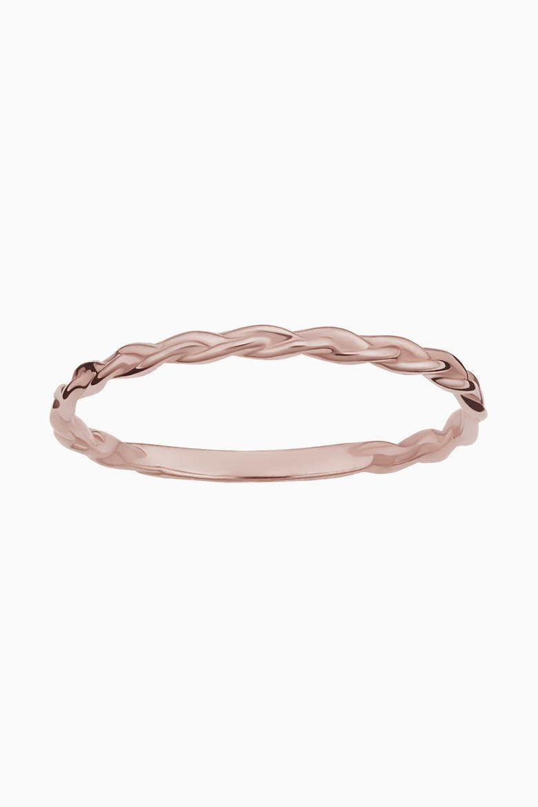 14K Gold Caesar Stack Ring, Alternate, color, Rose Gold