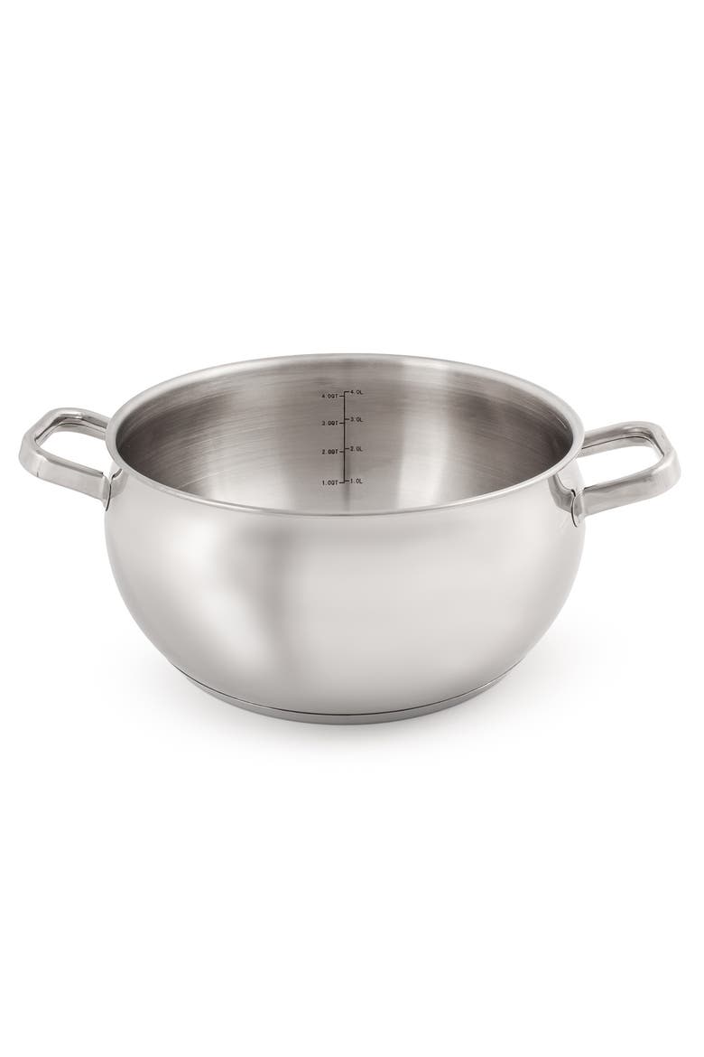 Stainless Steel 5.5 Qt. Stock Pot, Alternate, color, SILVER