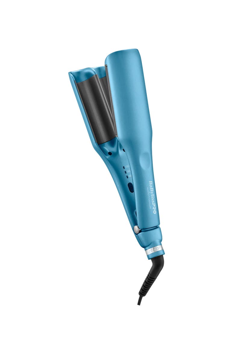 Nano Titanium Compact Deep Waver, Main, color, Blue