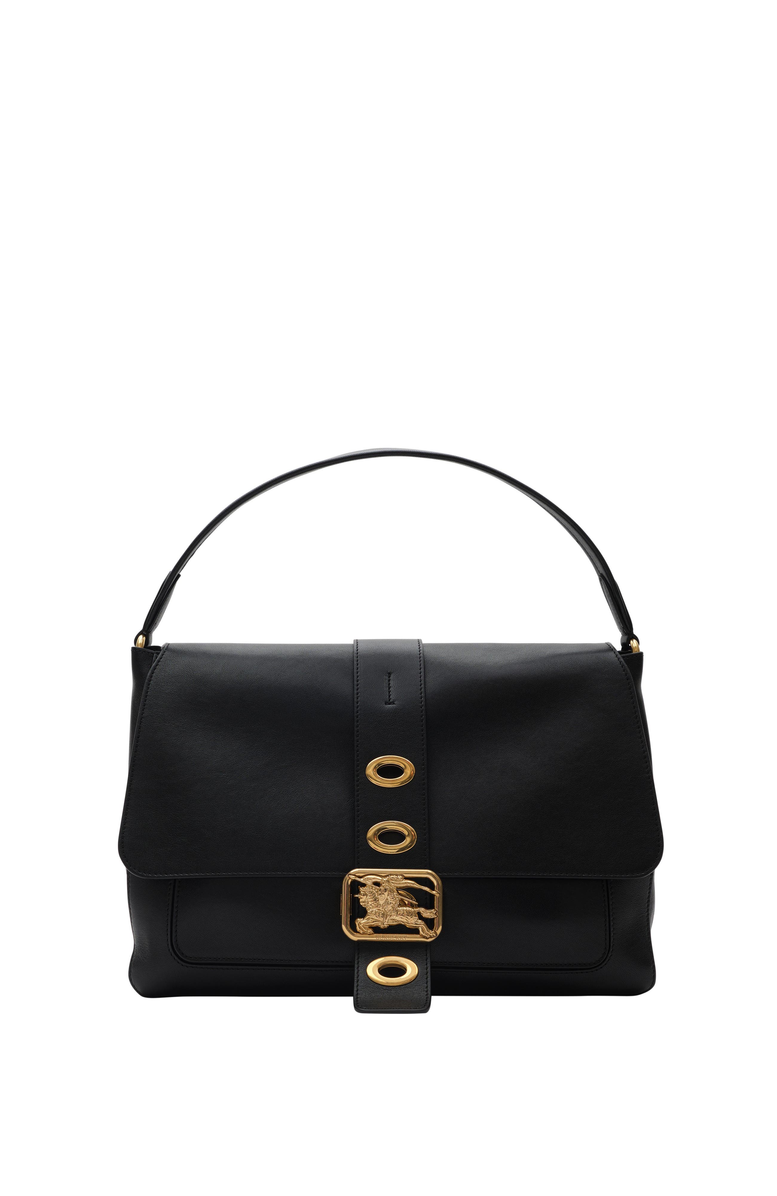 Burberry Medium Rider Bag, Main, color, Black