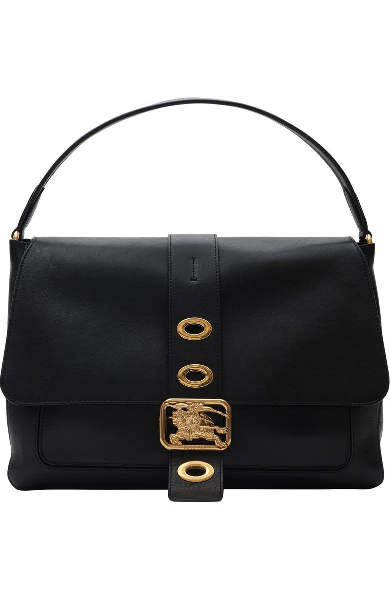 Burberry Medium Rider Bag, Main, color, Black