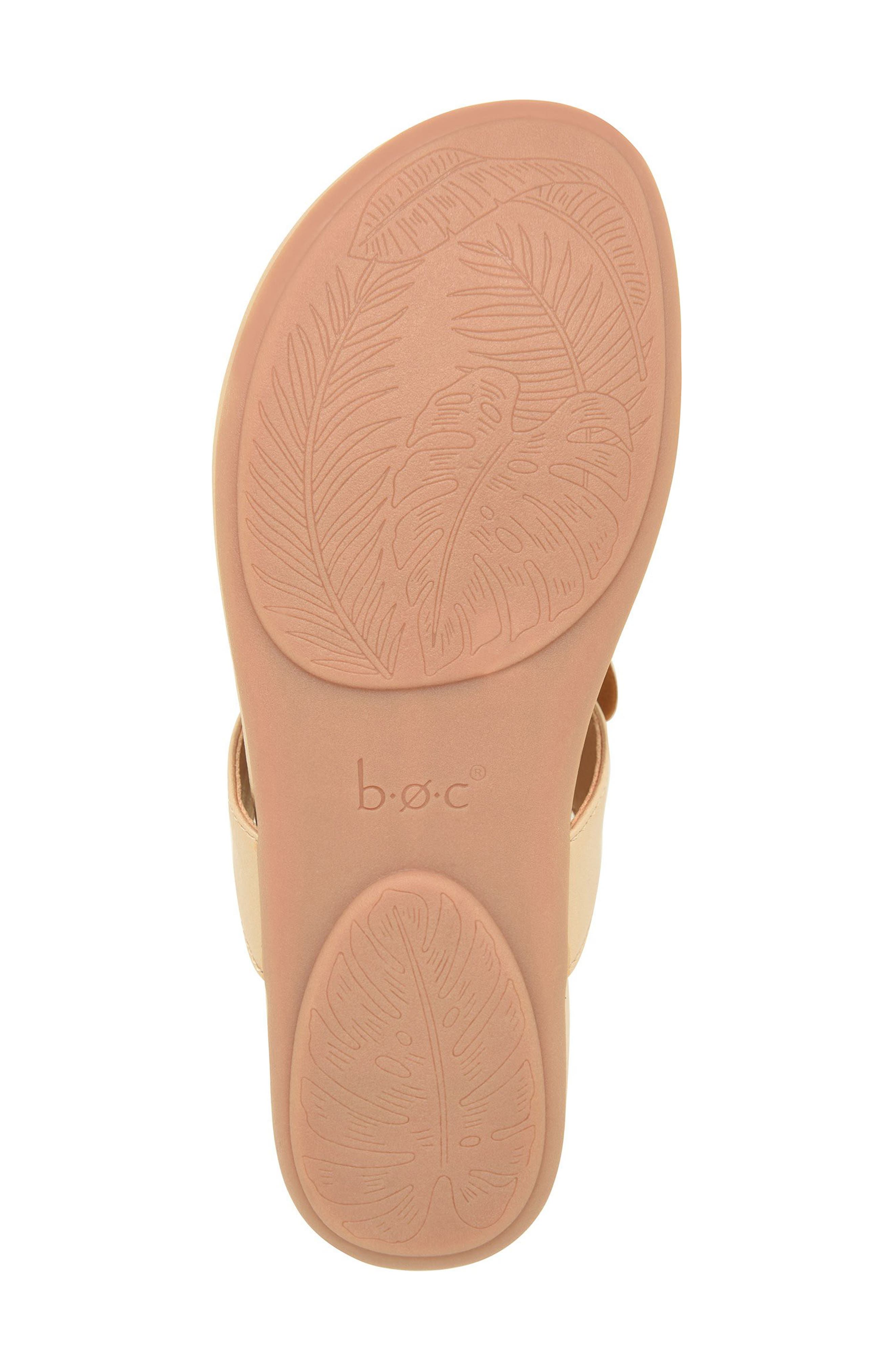 B O C BY BØRN Kendal Floral Appliqué Sandal, Alternate, color, Champagne