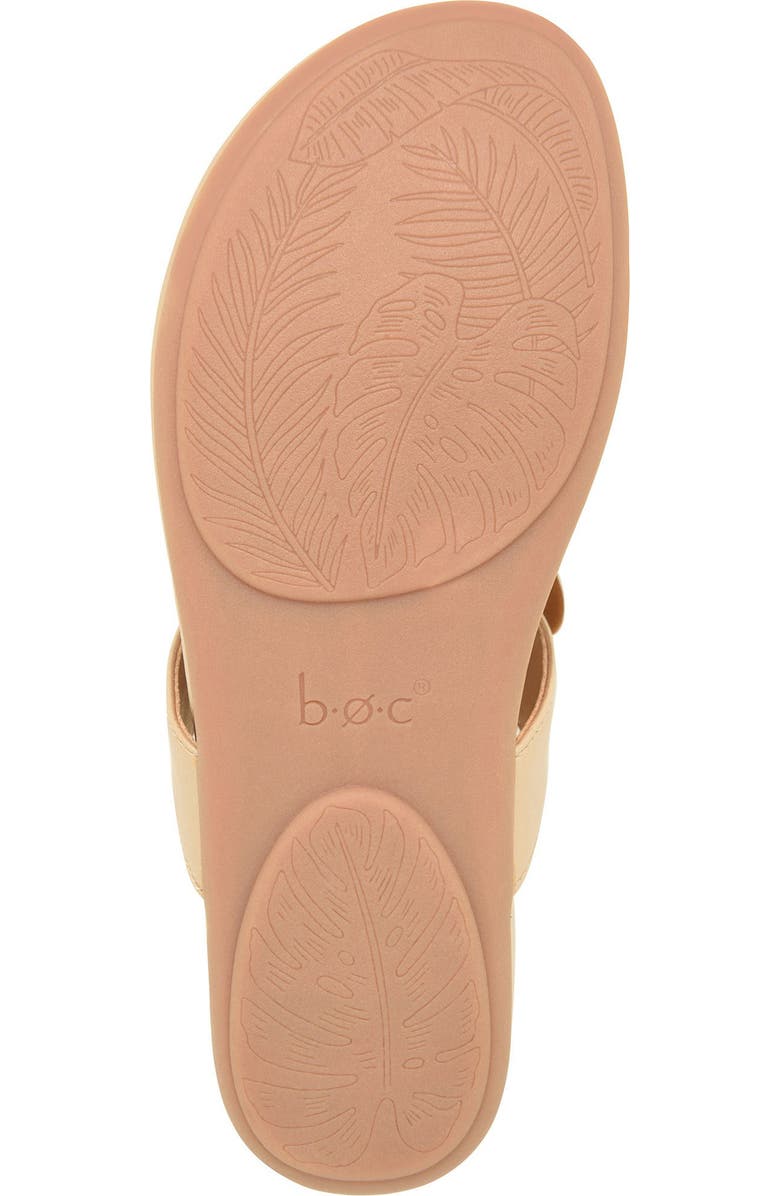 B O C BY BØRN Kendal Floral Appliqué Sandal, Alternate, color, Champagne