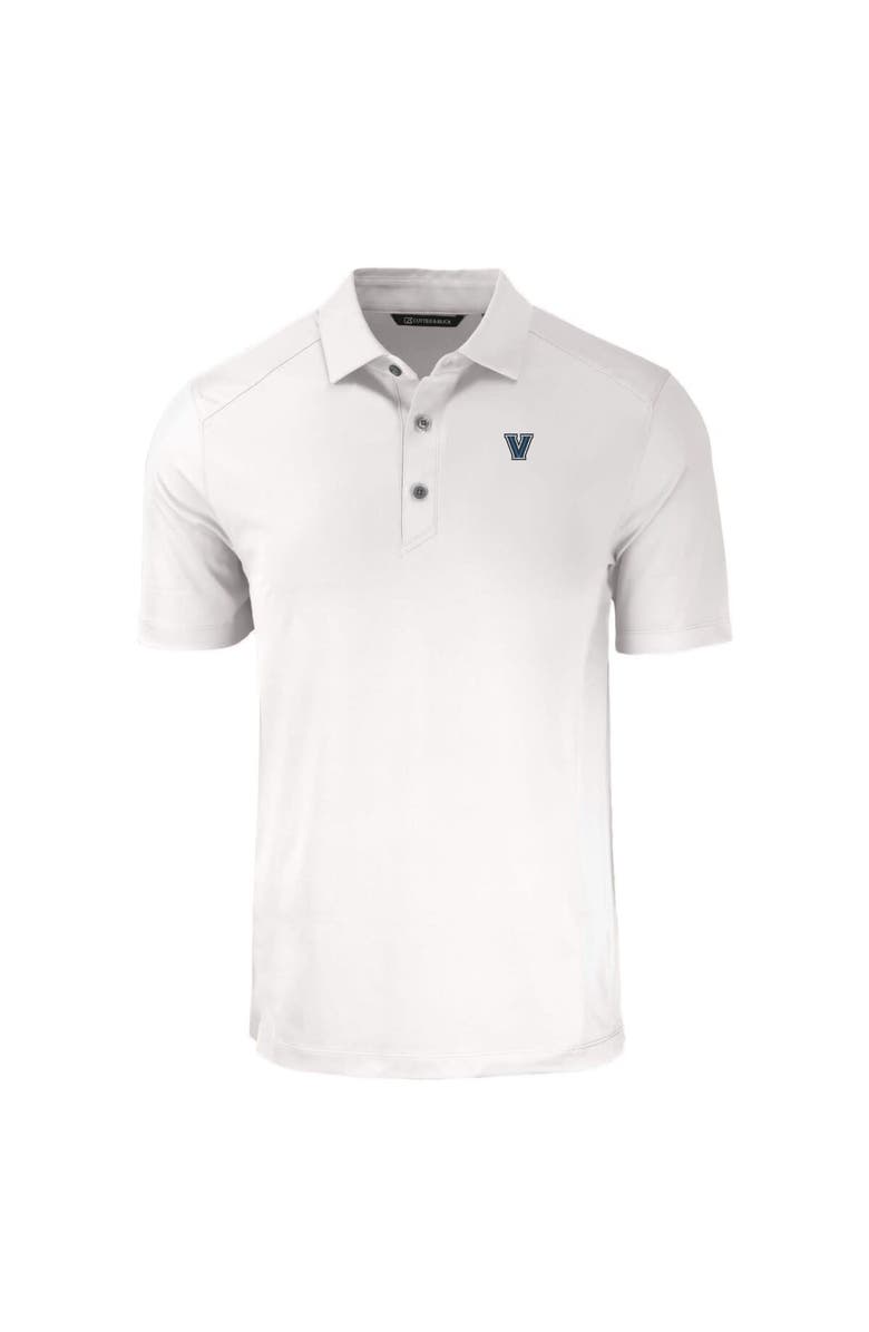 Cutter & Buck Men's Cutter & Buck White Villanova Wildcats Forge Eco Stretch Recycled Polo, Alternate, color, 