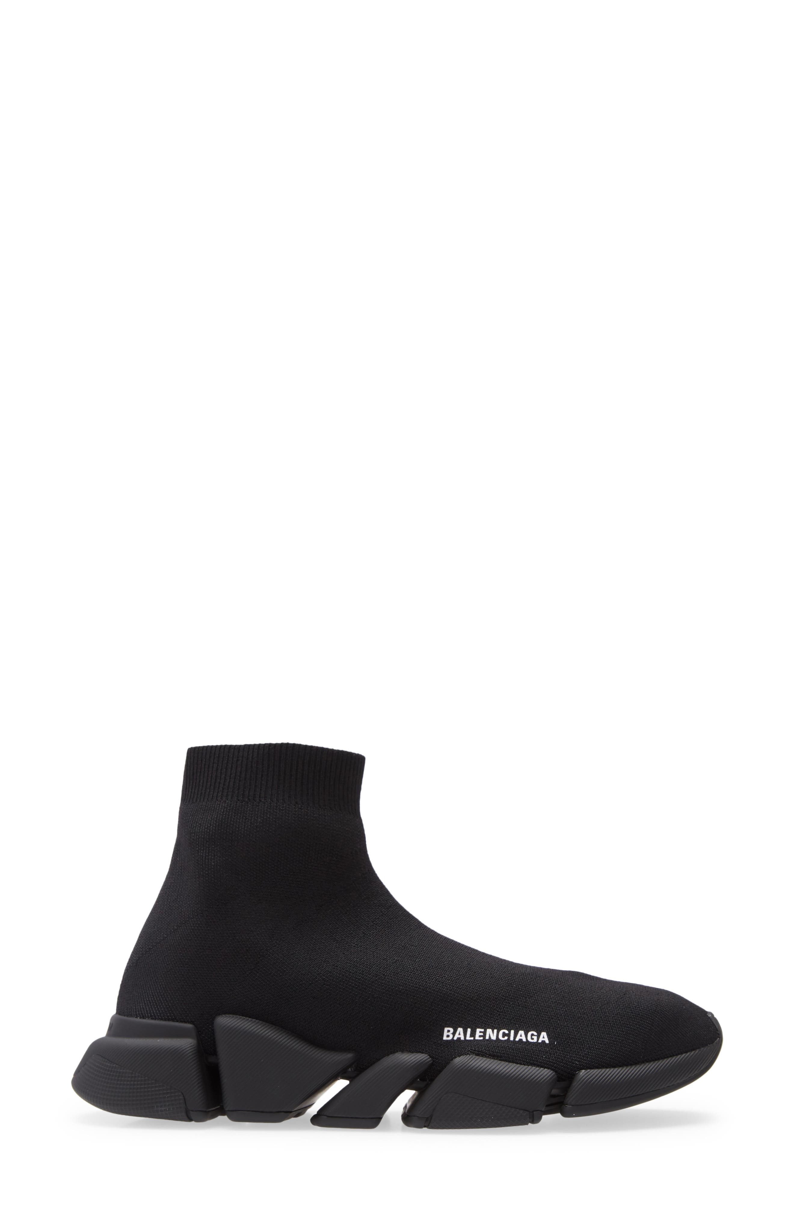 Balenciaga Speed LT 2.0 Knit Slip-On, Alternate, color, 1013 Black