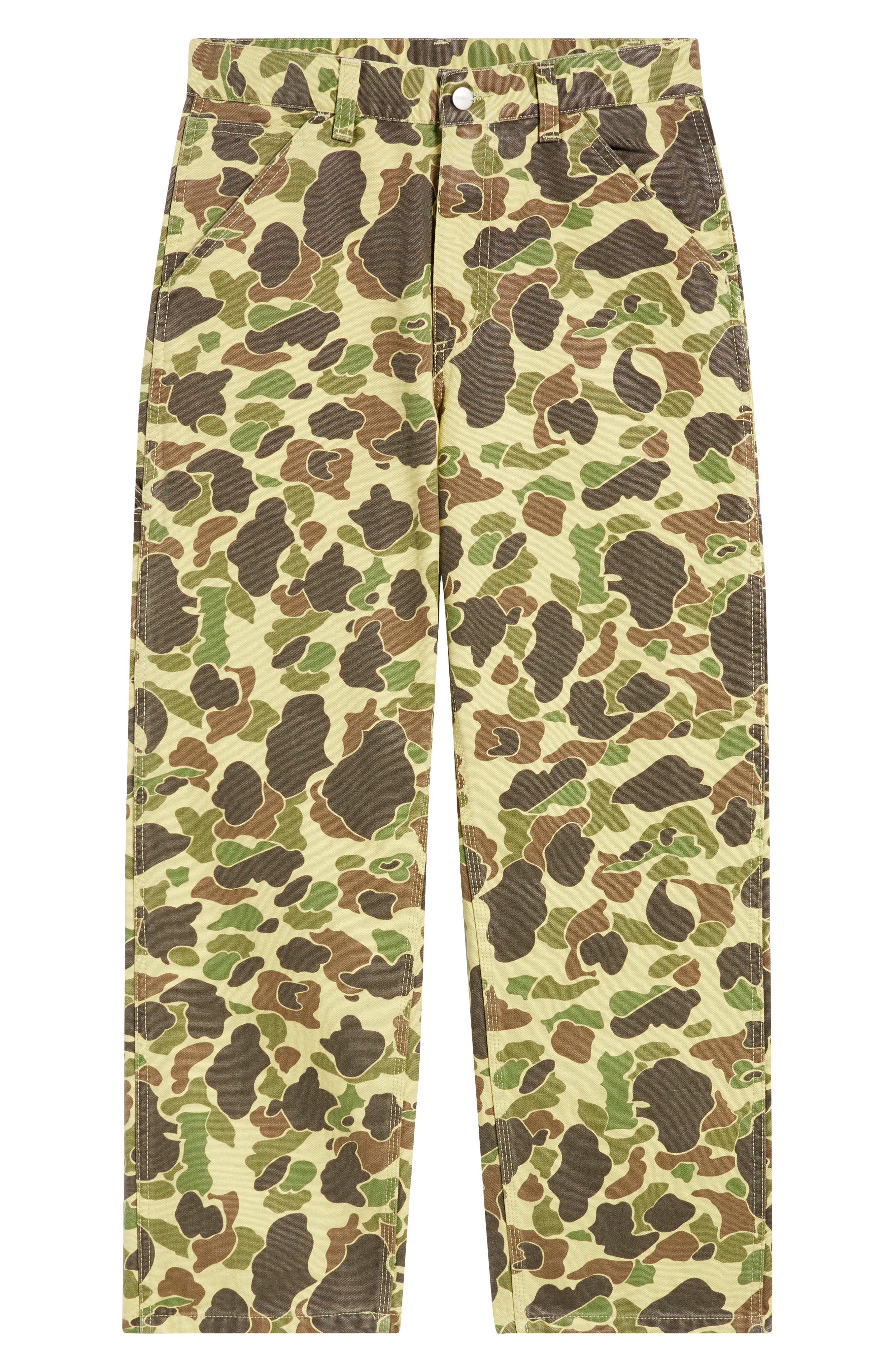 Carhartt Work In Progress Single Knee Organic Cotton Duck Canvas Pants