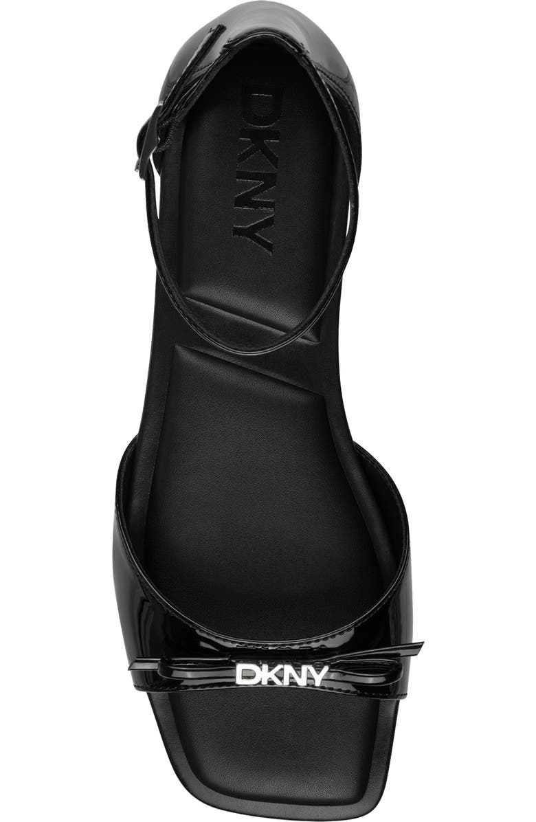 DKNY Dazey Ankle Strap Sandal, Alternate, color, Black