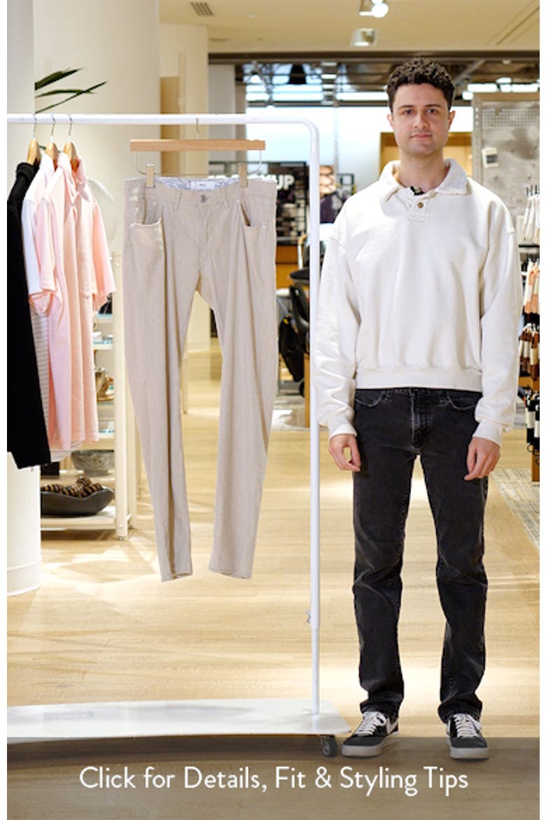Chuck Modern Fit Linen & Cotton Pants video