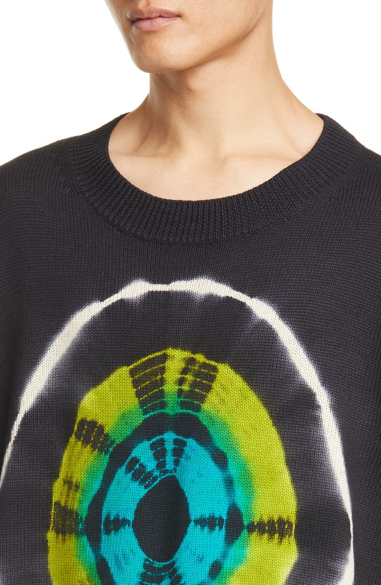 Dries Van Noten Tie Dye Loose Fit Sweater, Alternate, color, 