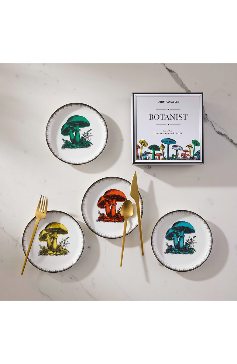 Jonathan Adler Botanist Canapé Plate Set, Alternate, color,